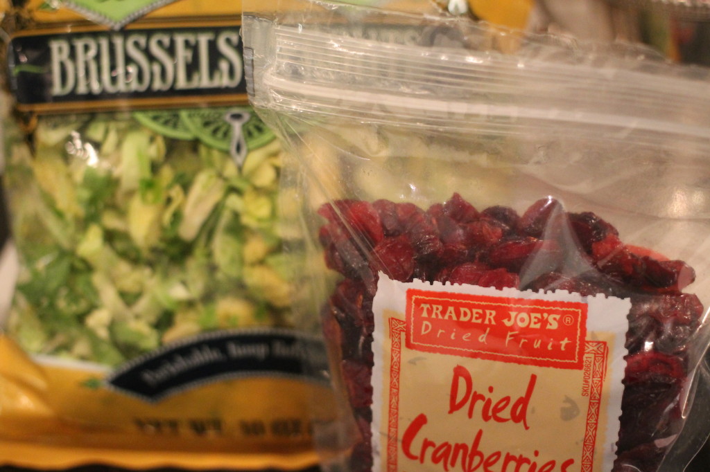 Trader Joe's Shaved Brussel Sprouts